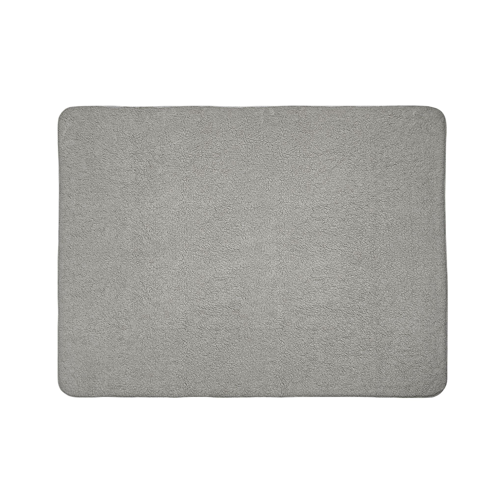 Sherpa Blanket — Vintage Baroque Crest Fleece Throw - Image 10
