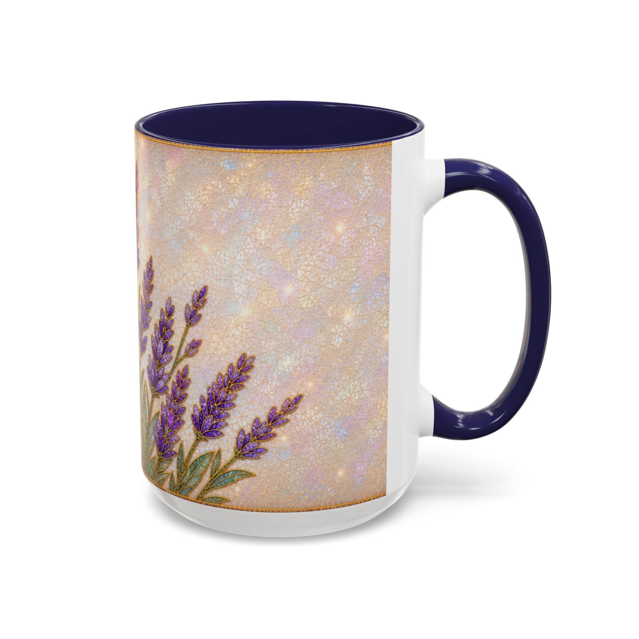 Lavender Field Accent Coffee Mug – Floral 11/15oz Ceramic Gift - Image 32