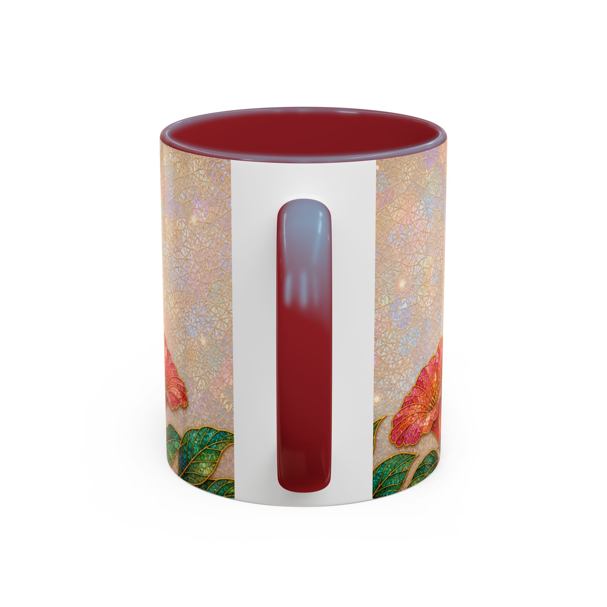 Hummingbird Floral Accent Coffee Mug – 11/15oz Ceramic - Image 112