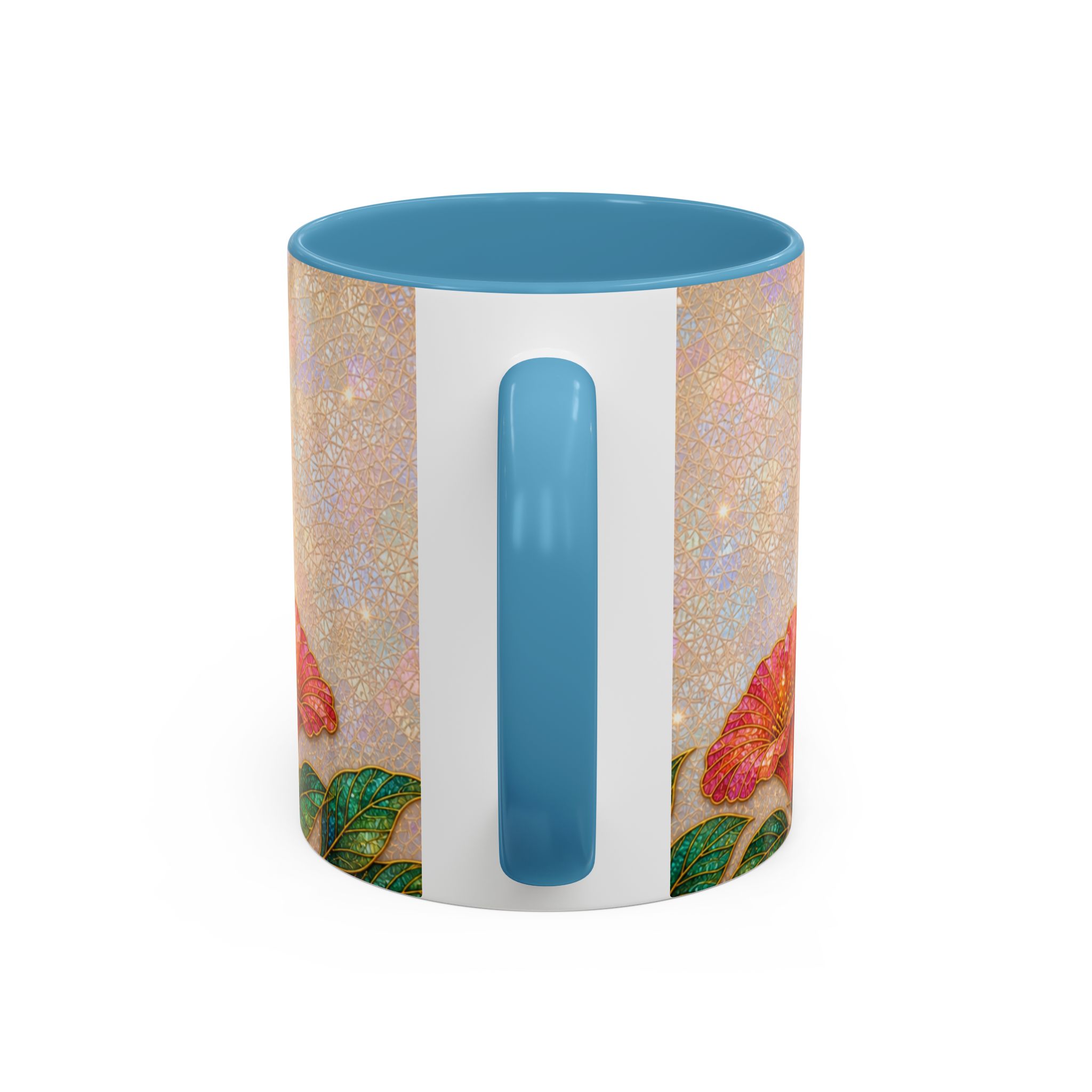 Hummingbird Floral Accent Coffee Mug – 11/15oz Ceramic - Image 58