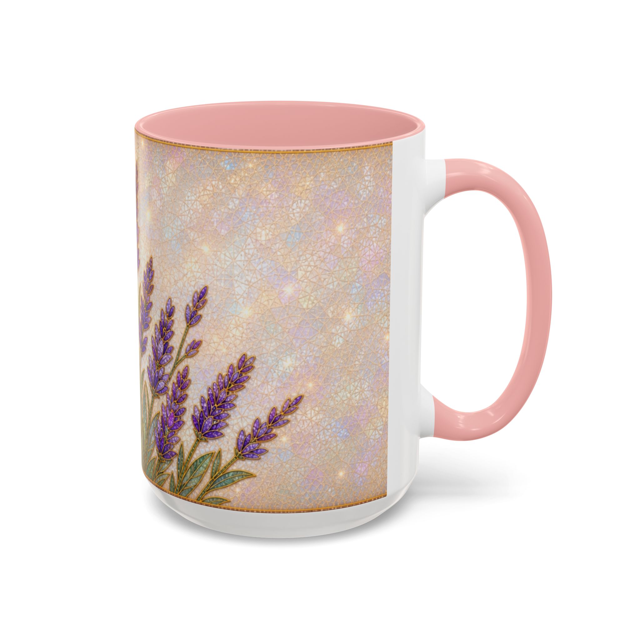 Lavender Field Accent Coffee Mug – Floral 11/15oz Ceramic Gift - Image 38