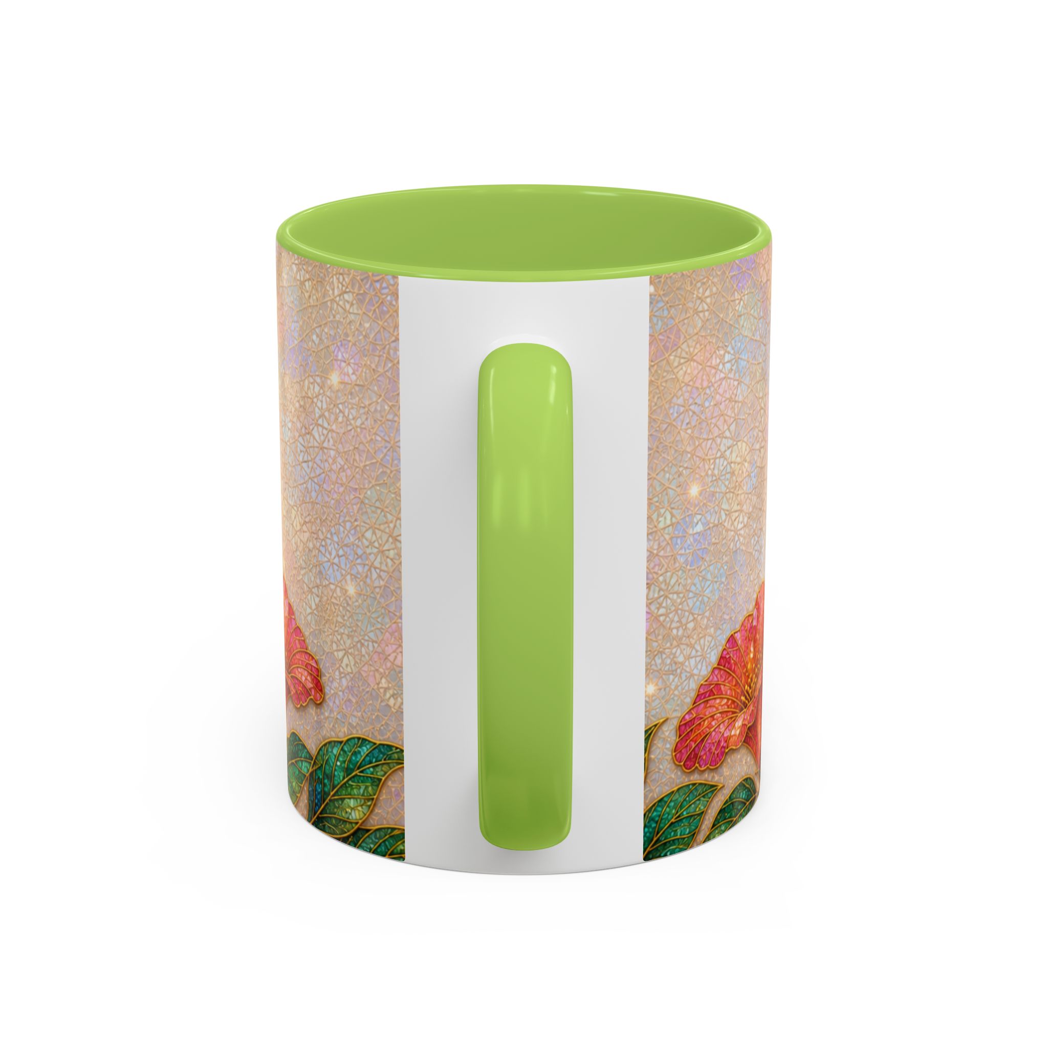 Hummingbird Floral Accent Coffee Mug – 11/15oz Ceramic - Image 94