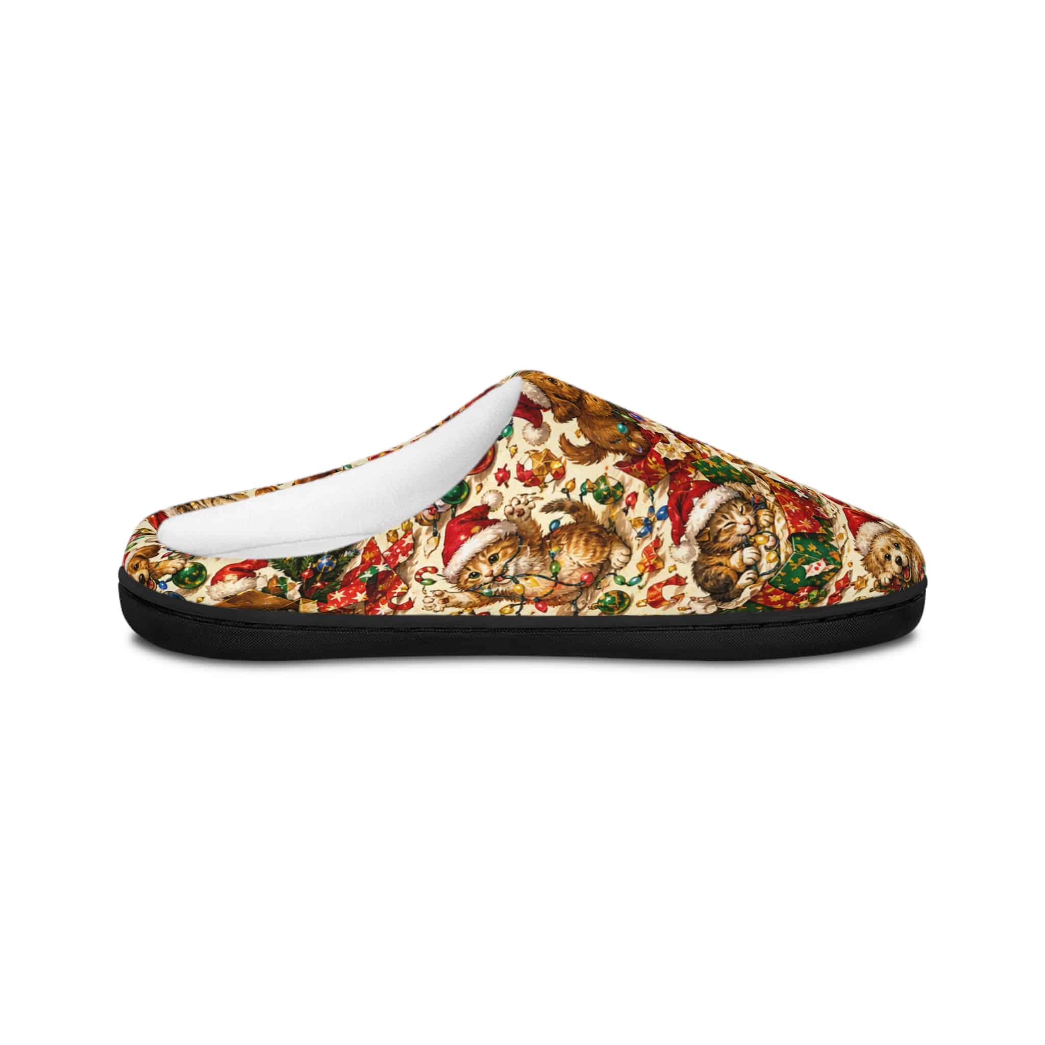 Christmas Teddy Bear Women's Indoor Slippers - Image 5