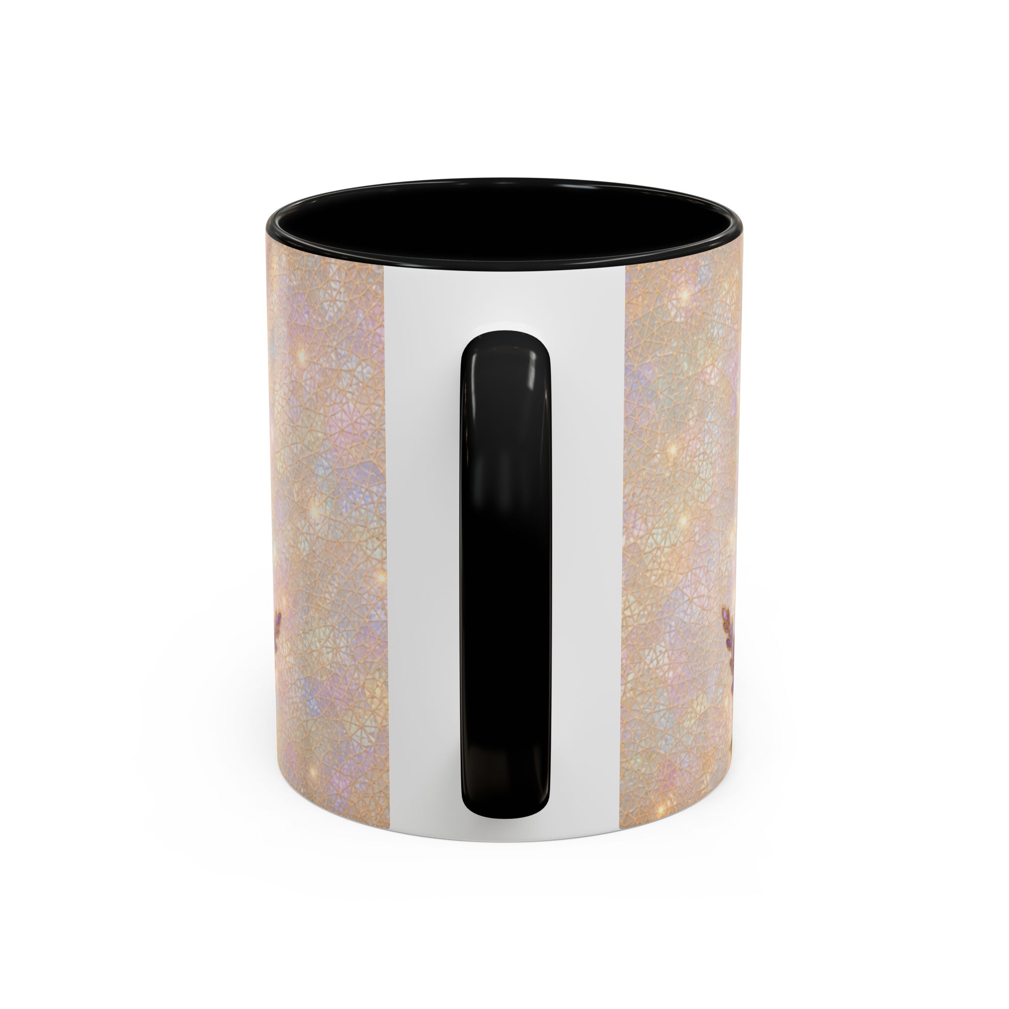 Lavender Field Accent Coffee Mug – Floral 11/15oz Ceramic Gift - Image 4