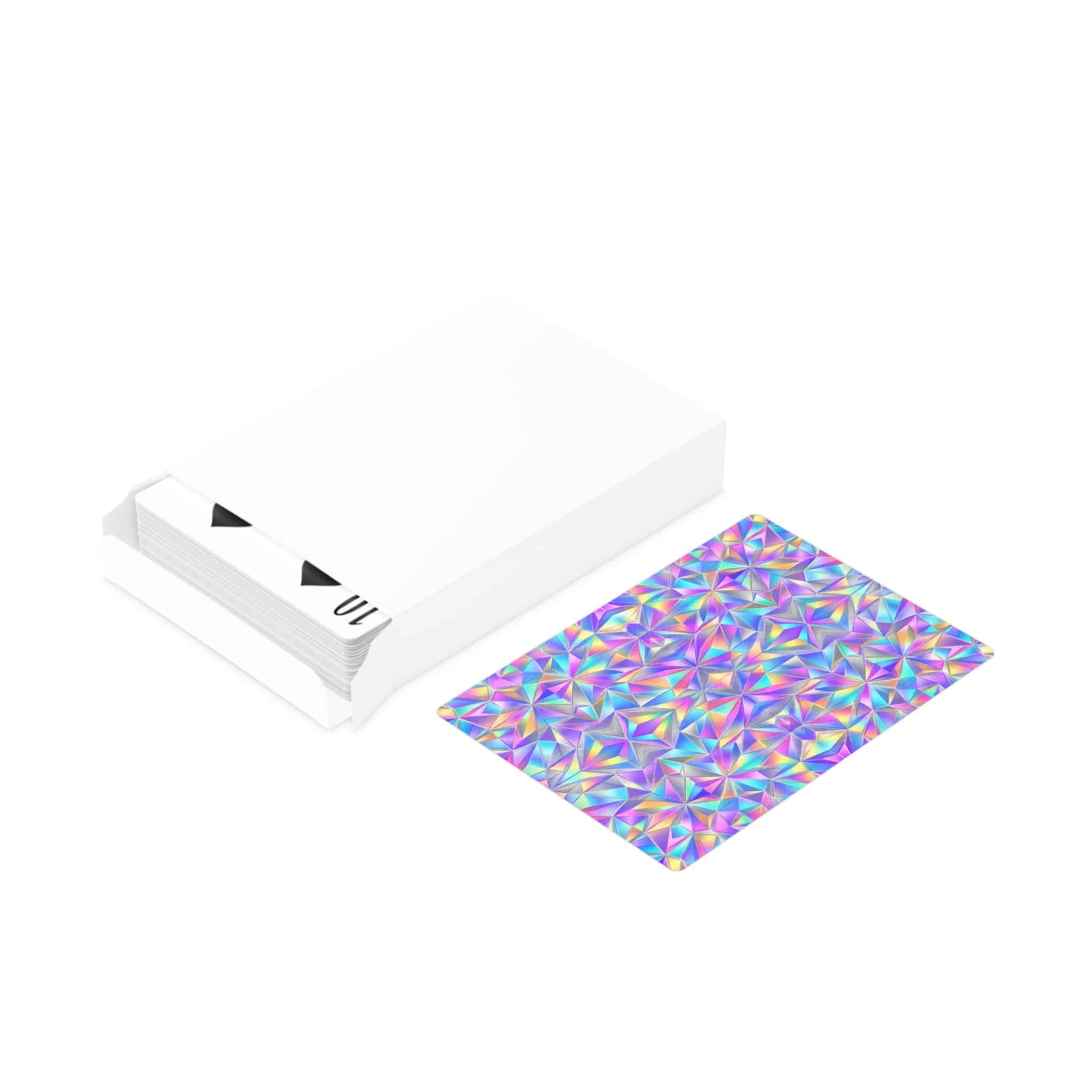 Holographic Iridescent Prism Poker Cards - Image 5