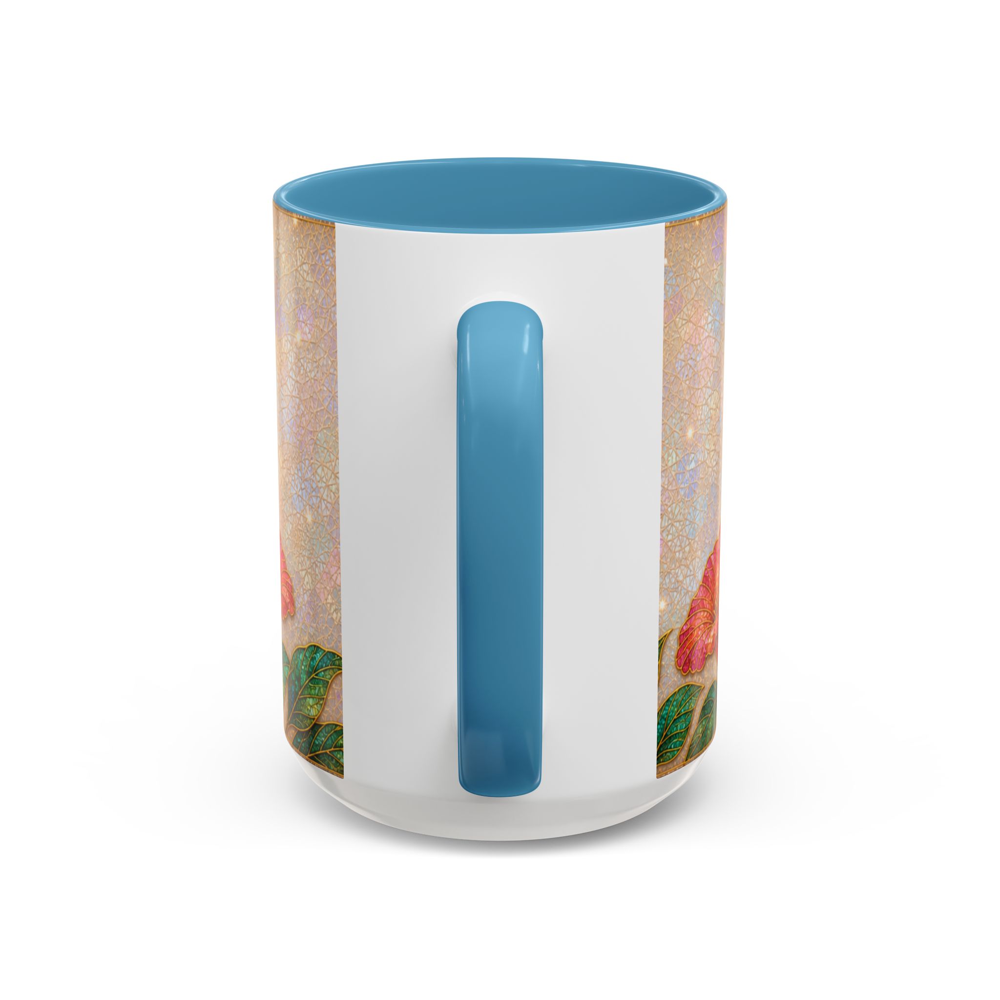 Hummingbird Floral Accent Coffee Mug – 11/15oz Ceramic - Image 64