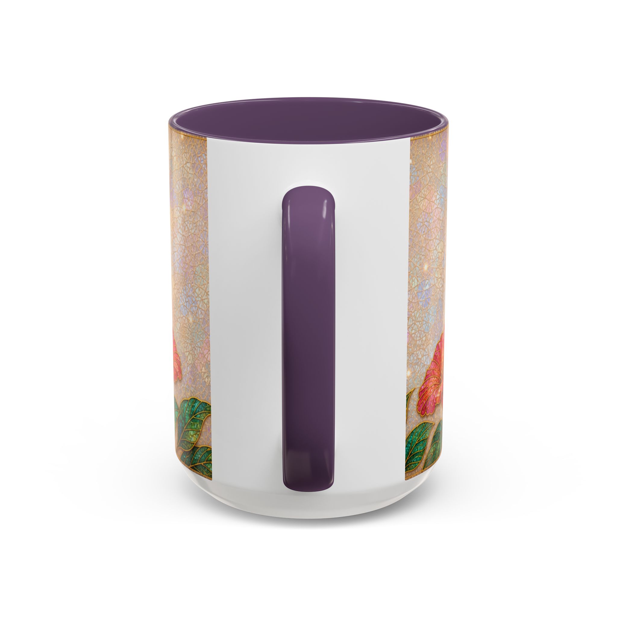 Hummingbird Floral Accent Coffee Mug – 11/15oz Ceramic - Image 106