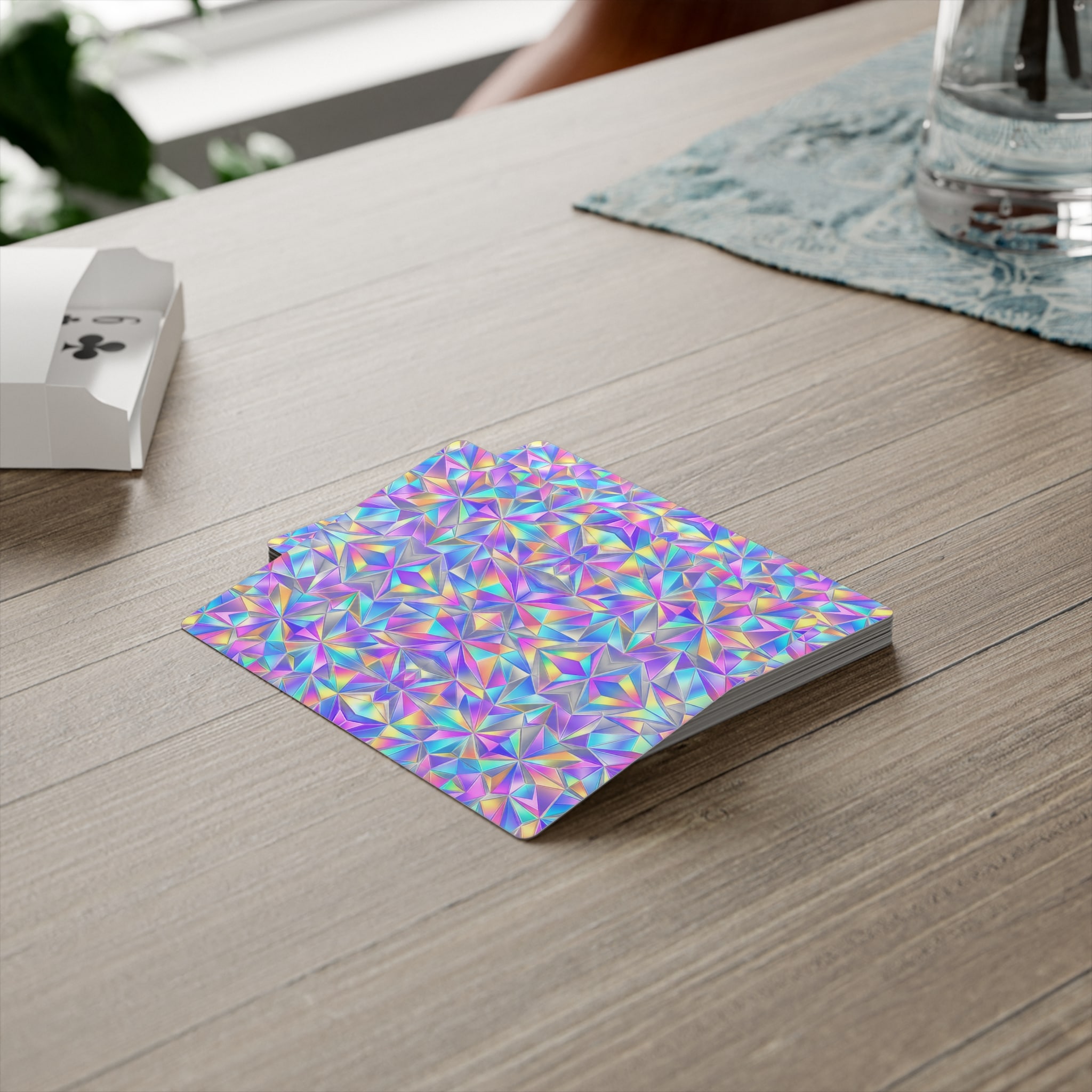 Holographic Iridescent Prism Poker Cards - Image 7