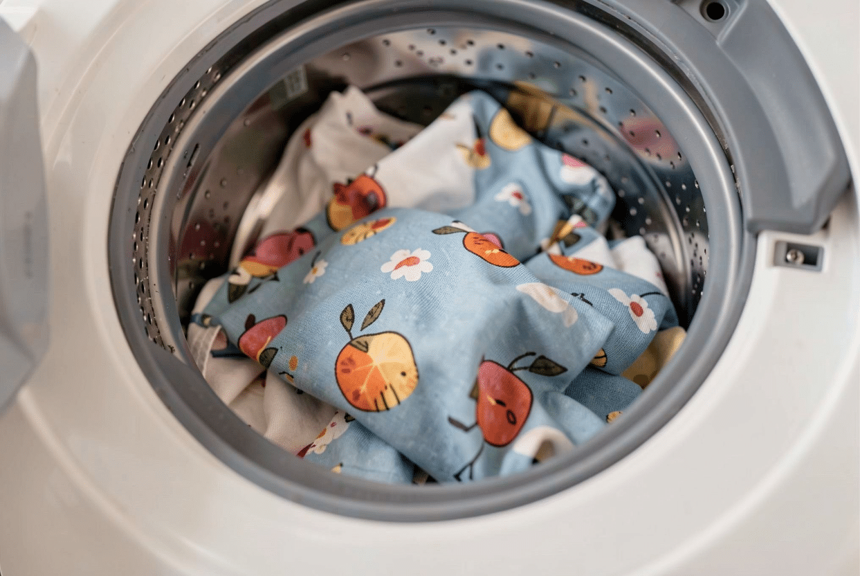 Sorting Kids Printed Clothing by Color Sorting kids printed clothing colors before washing