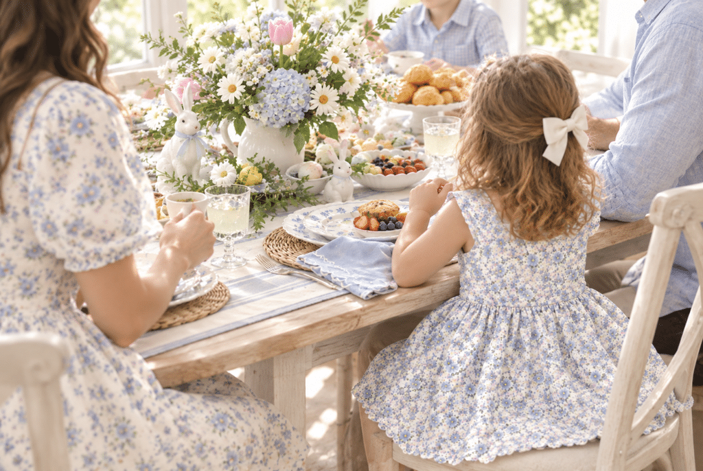 Mommy and Me Easter Outfits How to Coordinate Without Twinning 5 Treating a grass or chocolate stain on a pastel Easter outfit