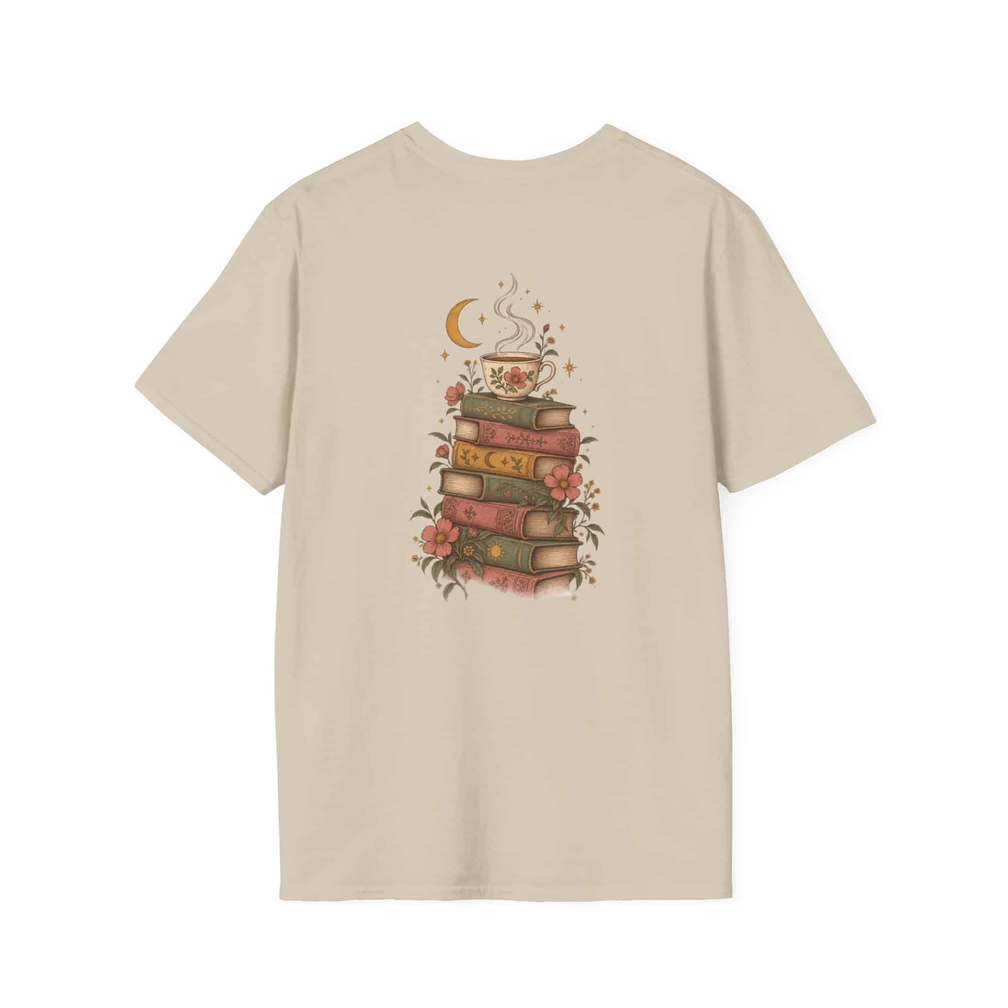 Just One More Chapter Unisex Softstyle T-Shirt - Book Lover Graphic Tee - Image 10