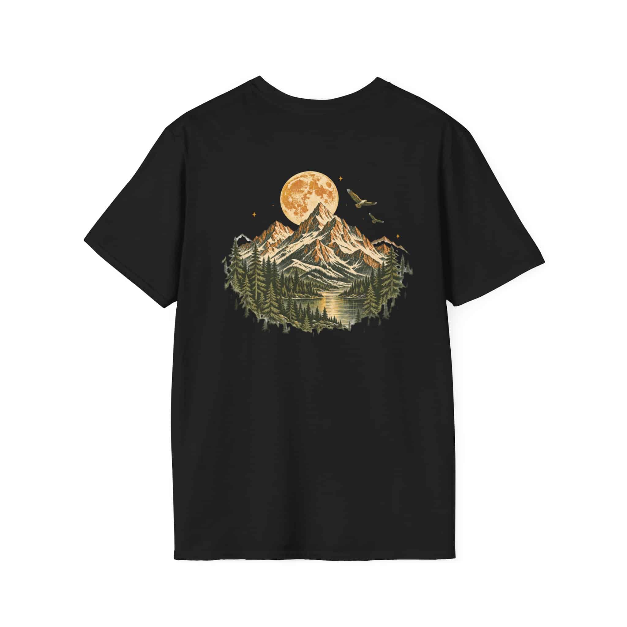 Take Me To The Mountains Unisex Softstyle T-Shirt | Vintage Outdoor Graphic Tee - Image 10