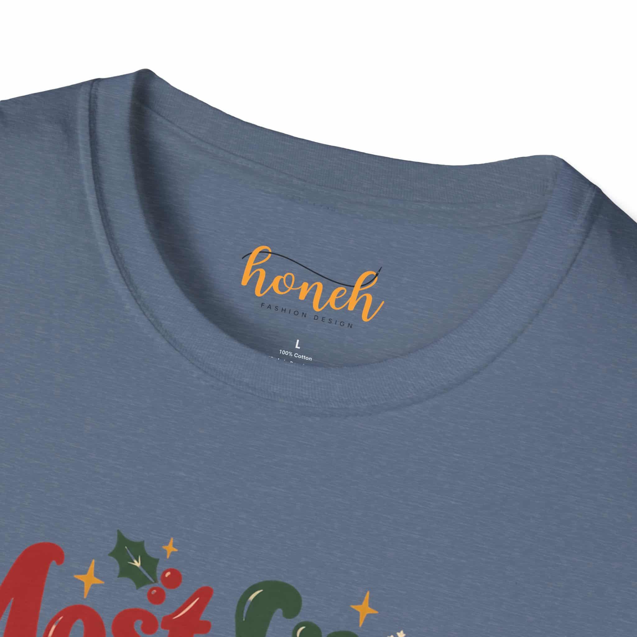 Most Likely To Nap Through Christmas Unisex Softstyle T-Shirt | Funny Holiday Graphic Tee - Image 46