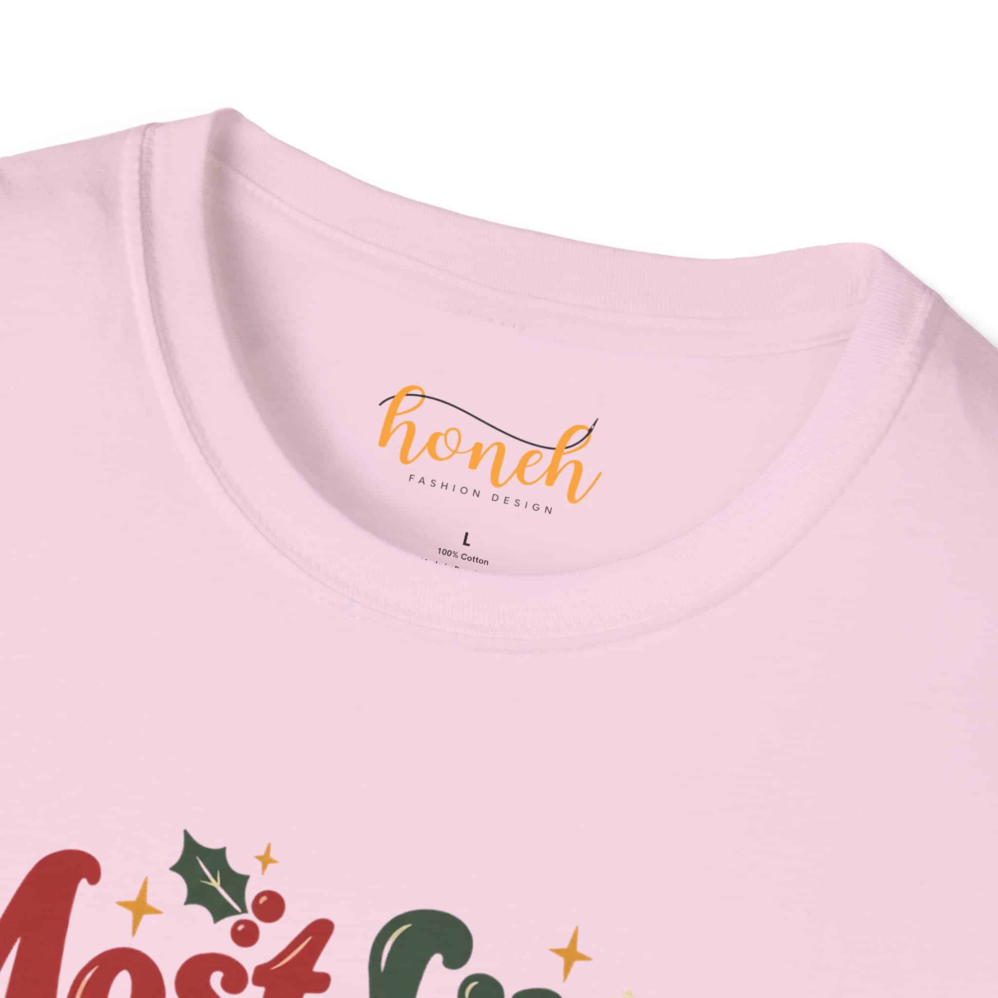 Most Likely To Nap Through Christmas Unisex Softstyle T-Shirt | Funny Holiday Graphic Tee - Image 53