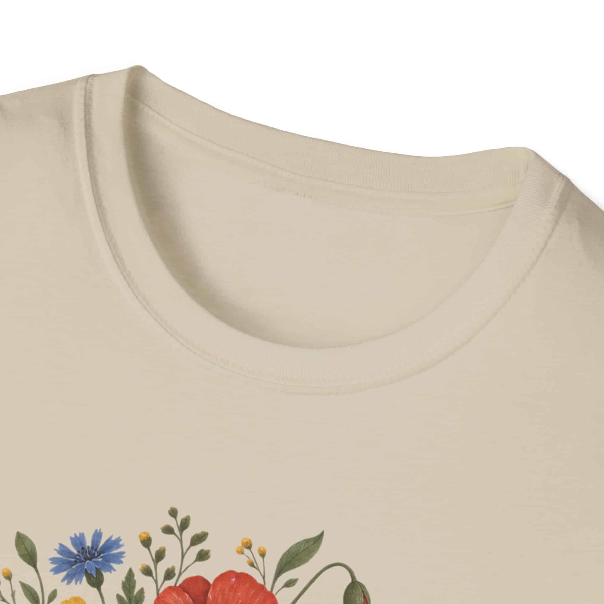 Bloom Where You Are Planted Unisex Softstyle T-Shirt - Wildflower Quote Graphic Tee - Image 11