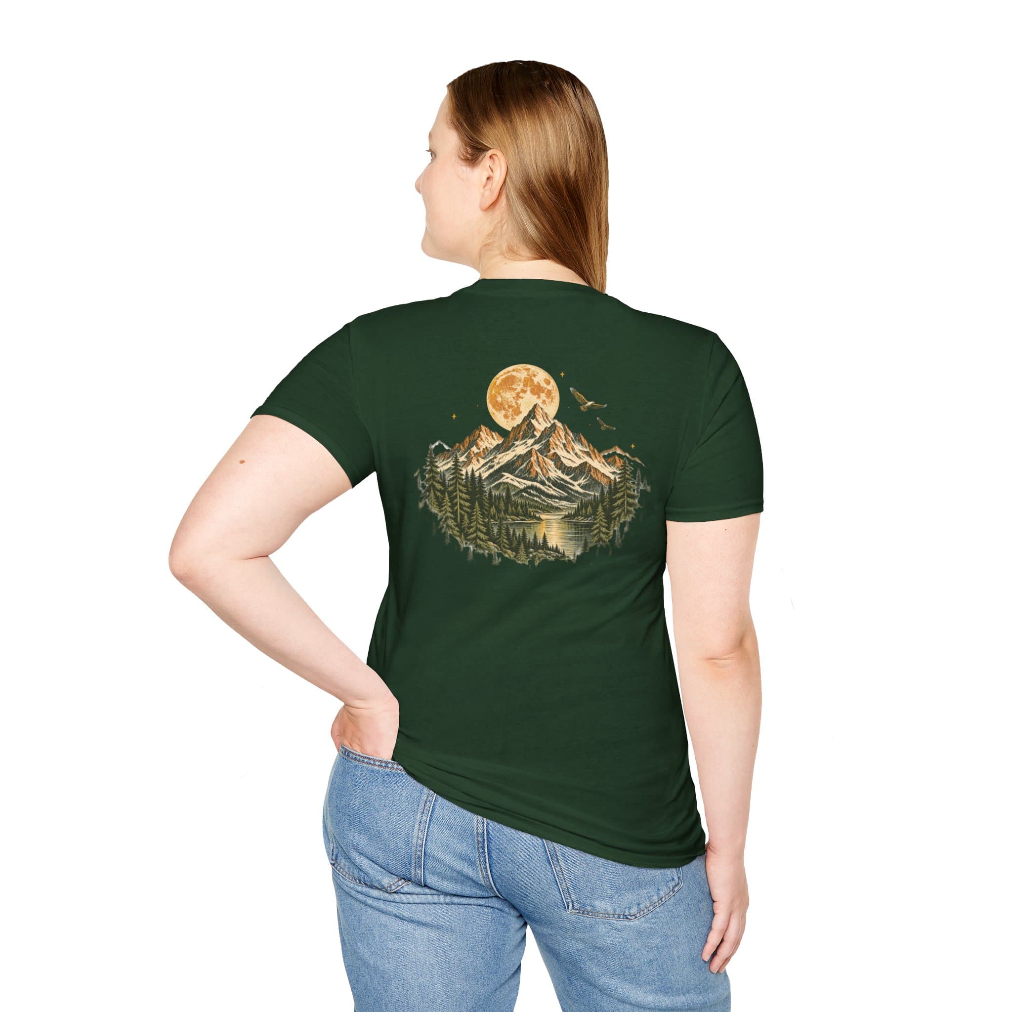 Take Me To The Mountains Unisex Softstyle T-Shirt | Vintage Outdoor Graphic Tee - Image 34
