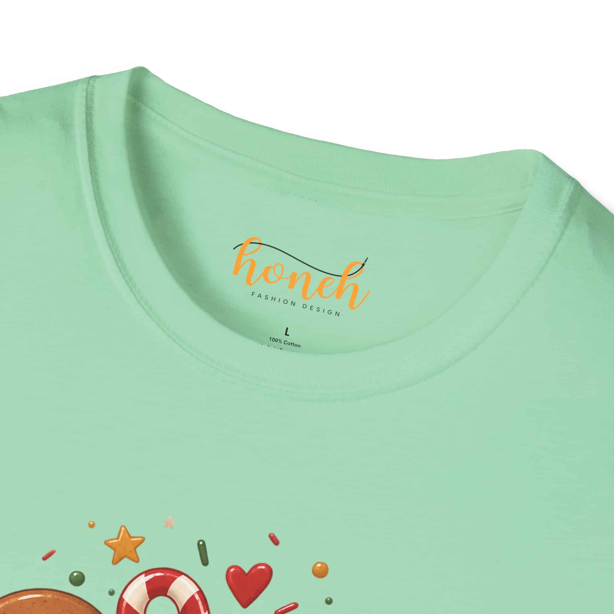 Gingerbread Gang Unisex Softstyle T-Shirt - Cute Gingerbread Christmas Graphic Tee - Image 25