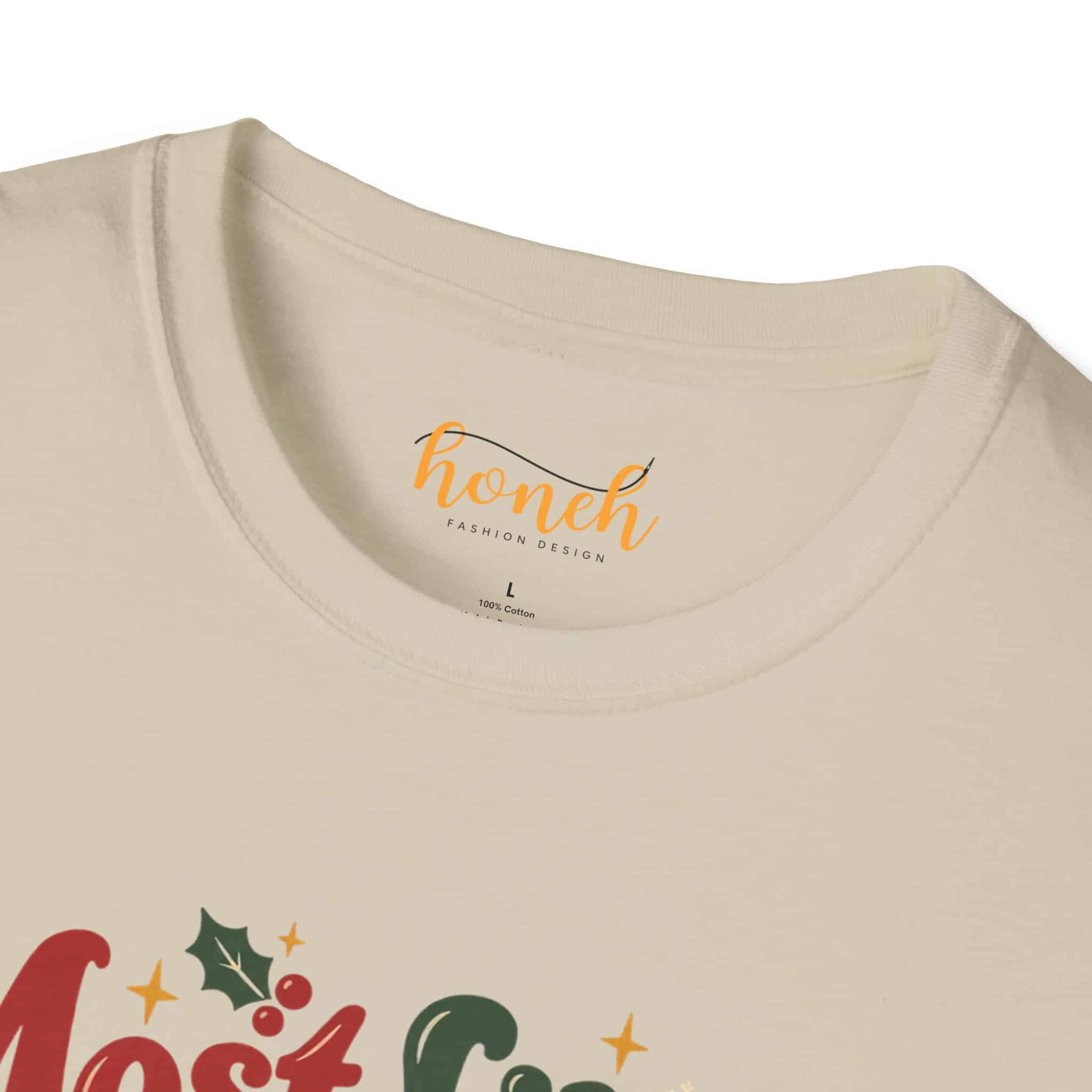 Most Likely To Nap Through Christmas Unisex Softstyle T-Shirt | Funny Holiday Graphic Tee - Image 11