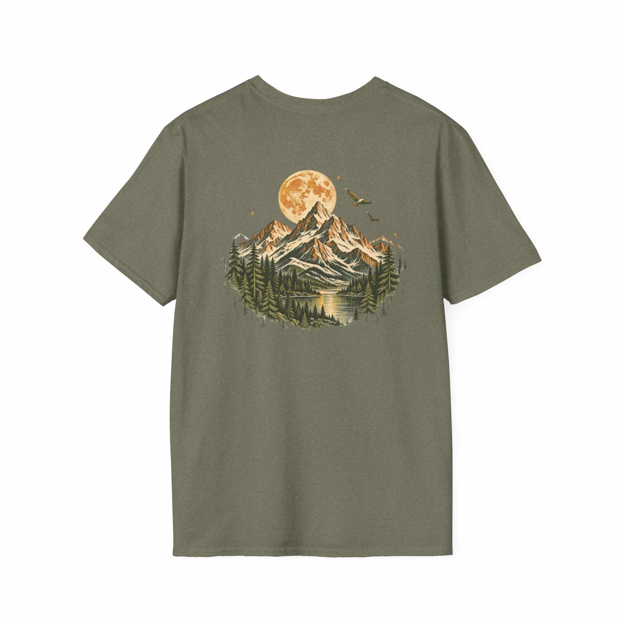 Take Me To The Mountains Unisex Softstyle T-Shirt | Vintage Outdoor Graphic Tee - Image 24