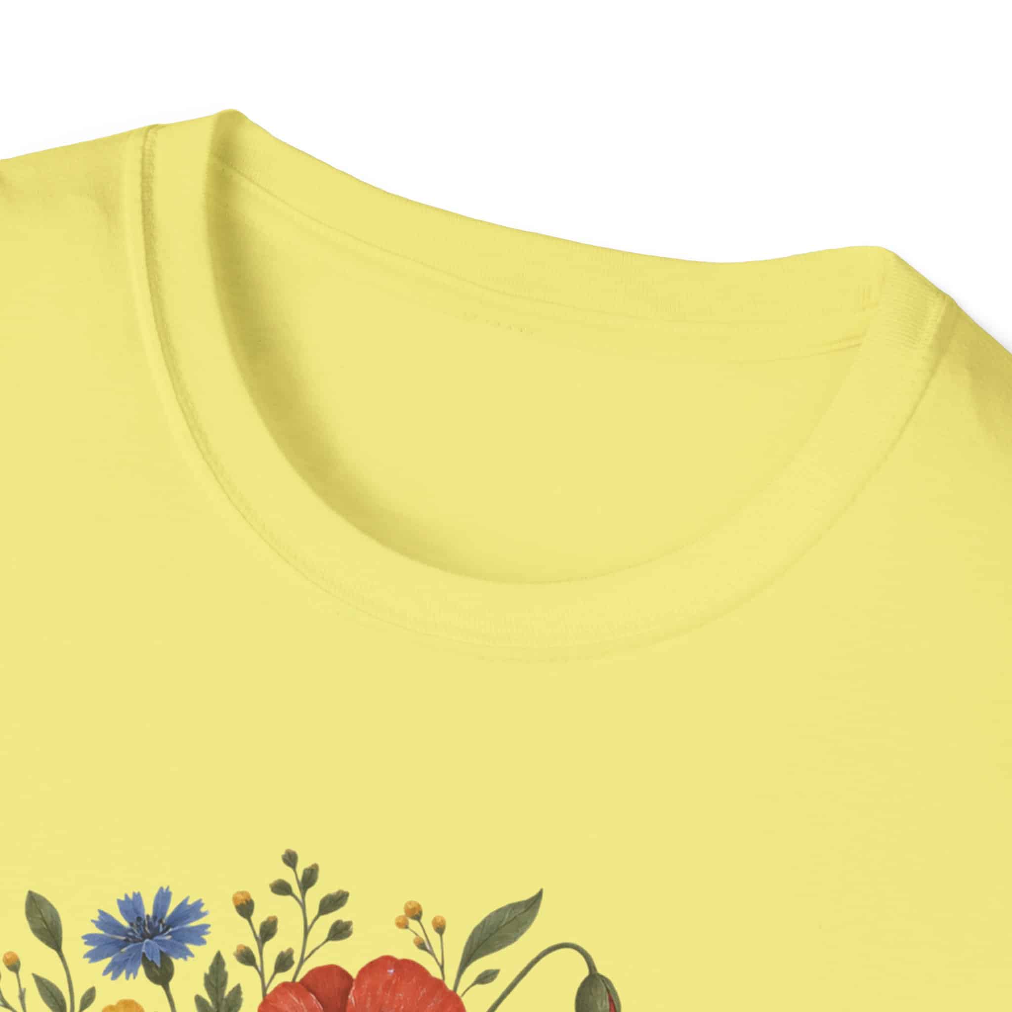Bloom Where You Are Planted Unisex Softstyle T-Shirt - Wildflower Quote Graphic Tee - Image 25