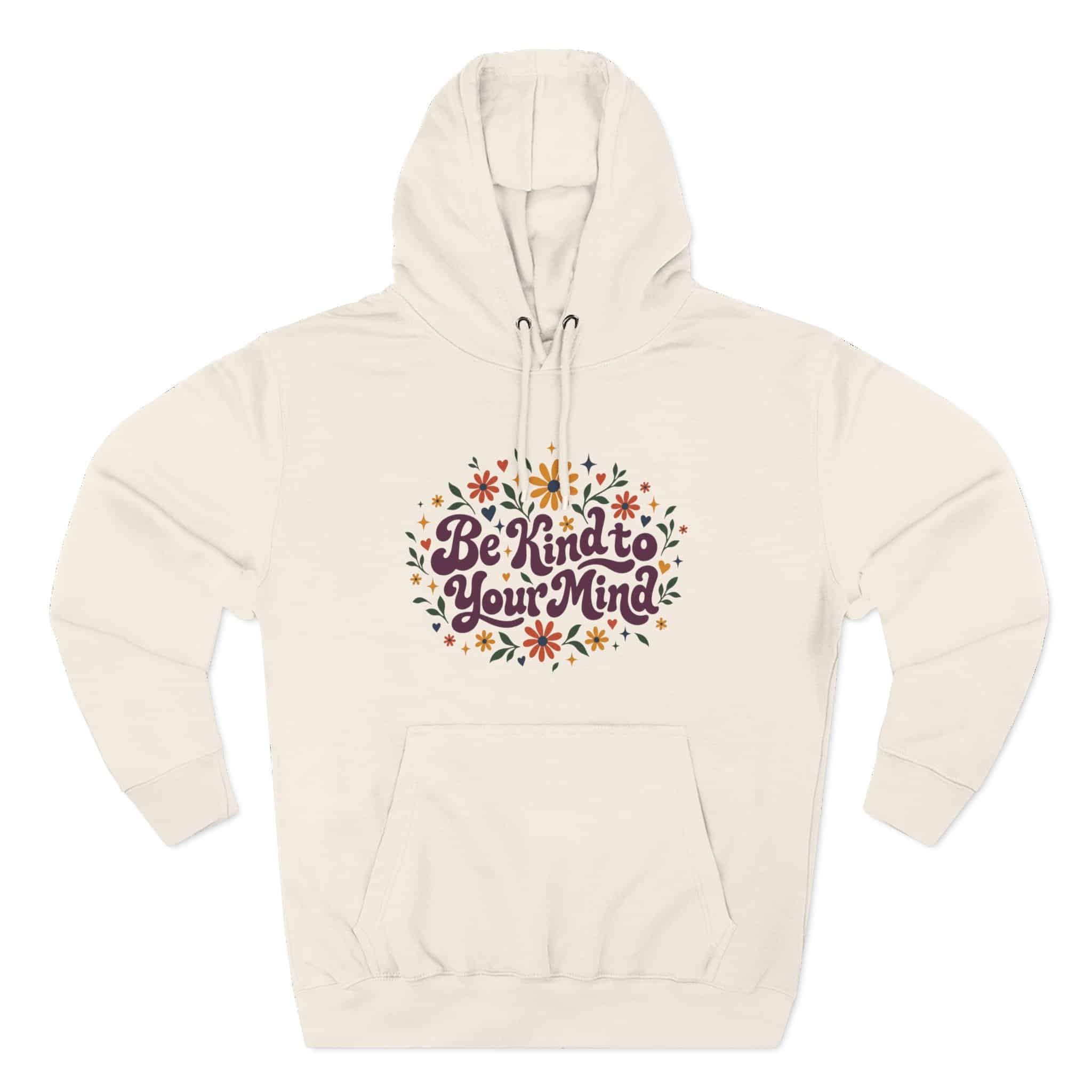 Be Kind to Your Mind Hoodie - Mental Health Awareness Retro Daisy Positivity Hoodie - Image 13