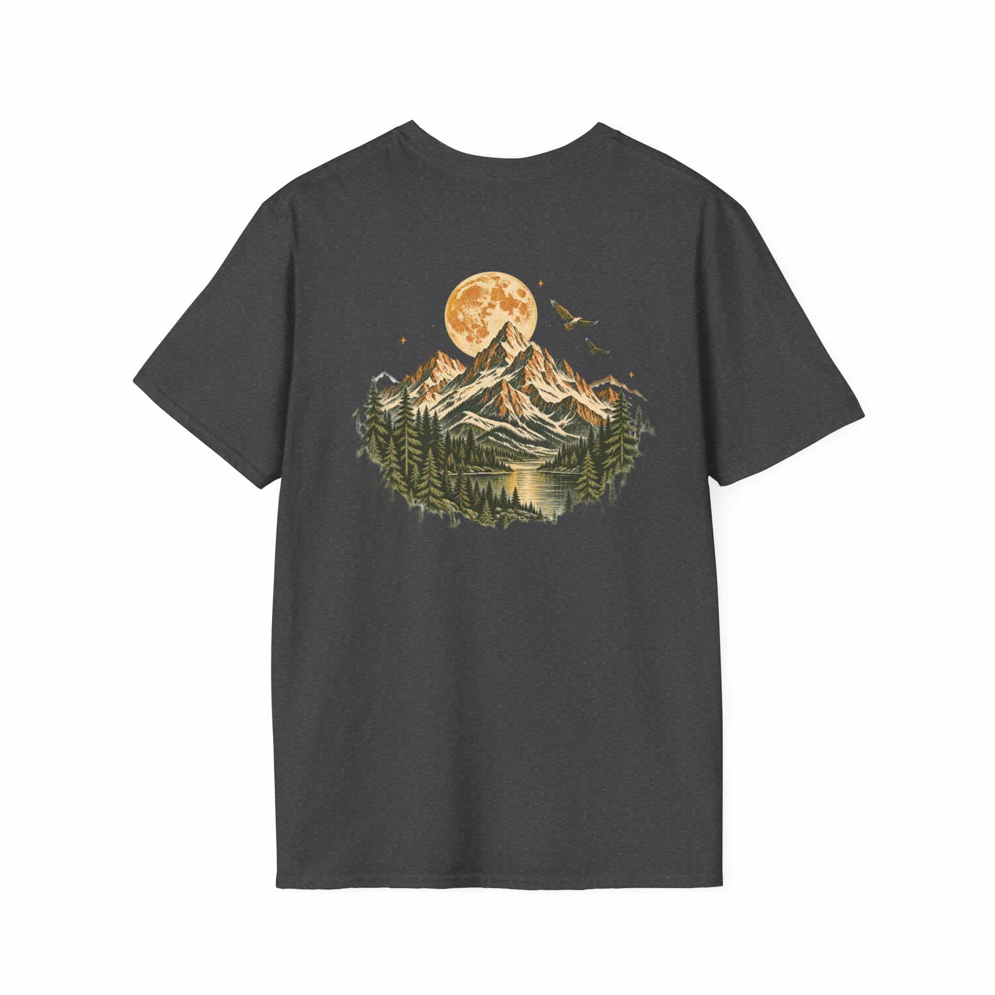 Take Me To The Mountains Unisex Softstyle T-Shirt | Vintage Outdoor Graphic Tee - Image 45
