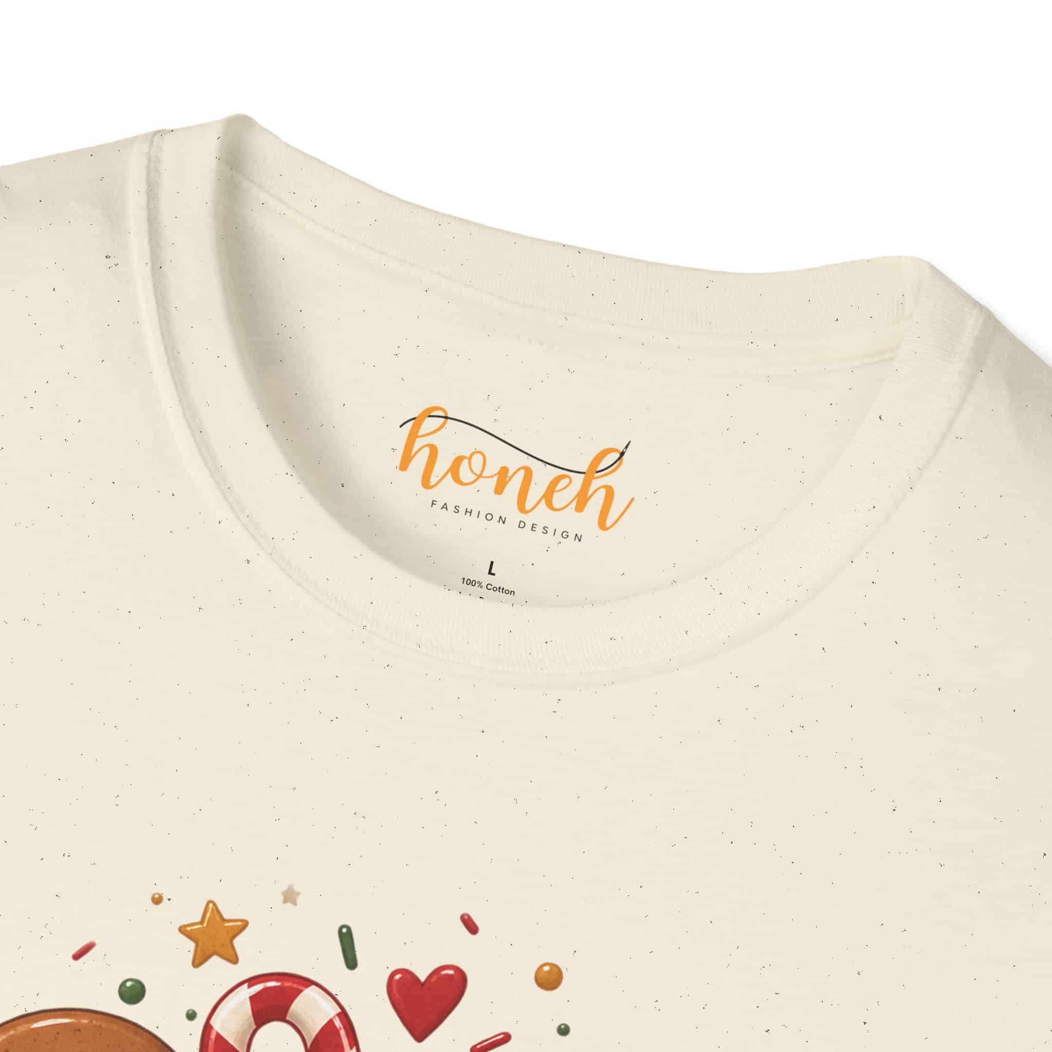 Gingerbread Gang Unisex Softstyle T-Shirt - Cute Gingerbread Christmas Graphic Tee - Image 11