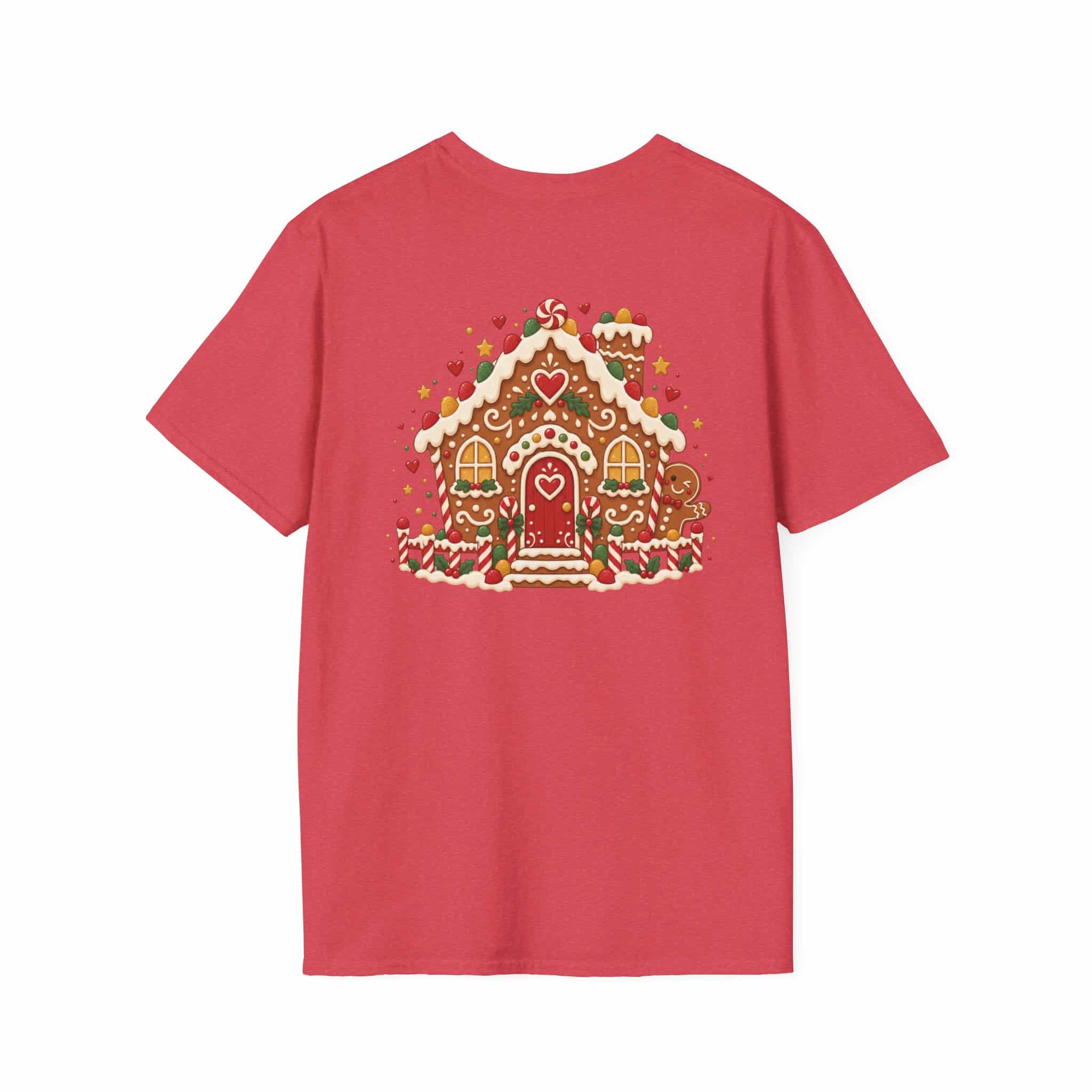 Gingerbread Gang Unisex Softstyle T-Shirt - Cute Gingerbread Christmas Graphic Tee - Image 31