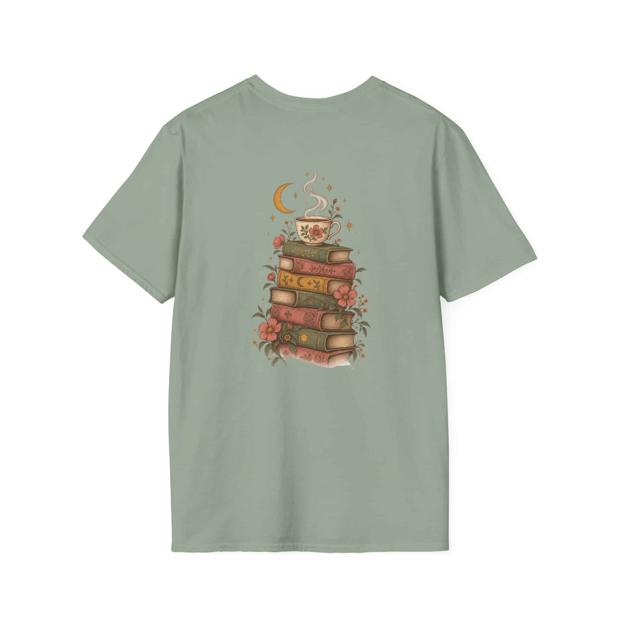 Just One More Chapter Unisex Softstyle T-Shirt - Book Lover Graphic Tee - Image 24