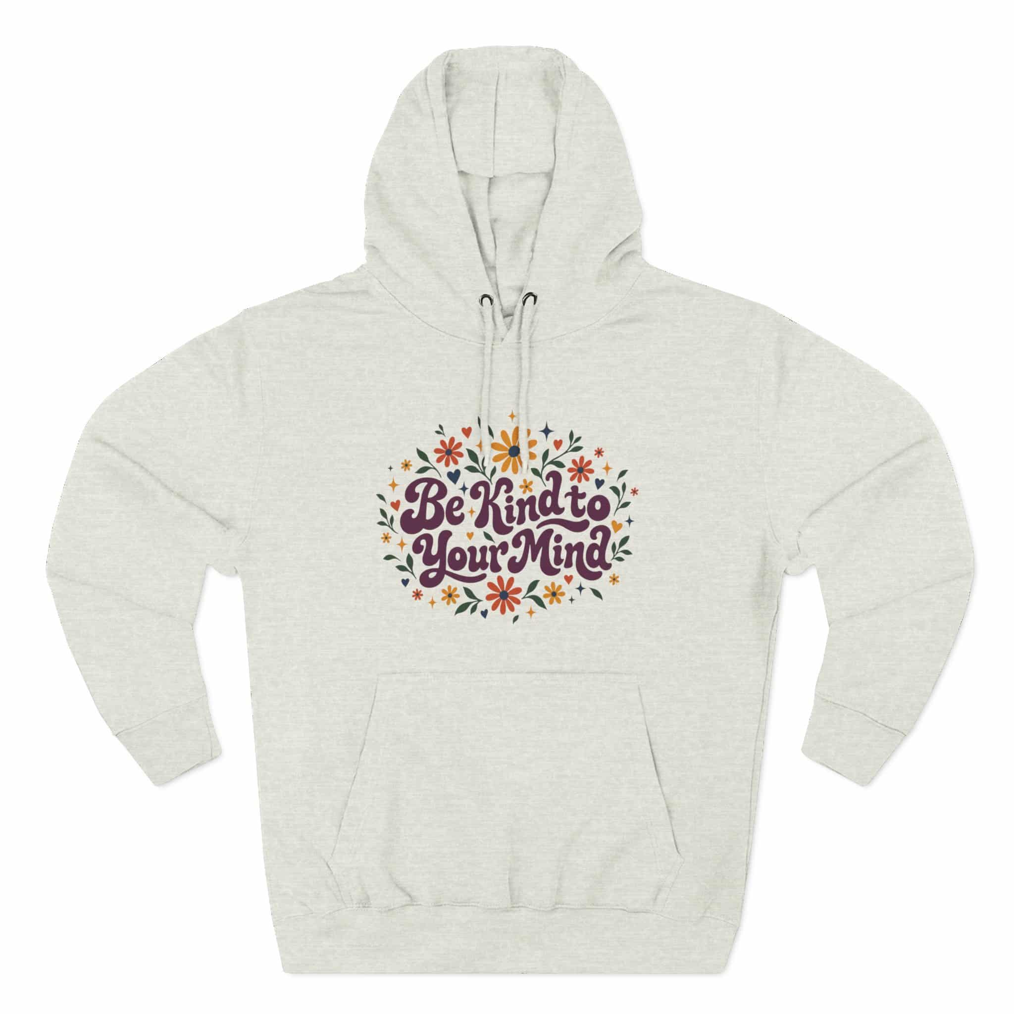 Be Kind to Your Mind Hoodie - Mental Health Awareness Retro Daisy Positivity Hoodie - Image 23