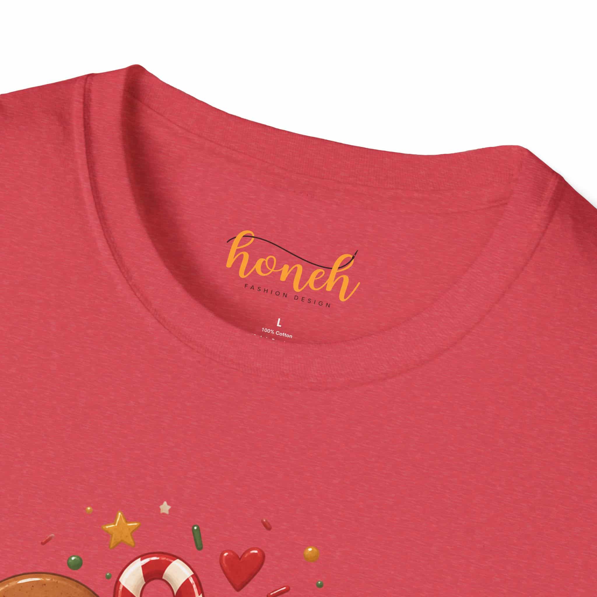 Gingerbread Gang Unisex Softstyle T-Shirt - Cute Gingerbread Christmas Graphic Tee - Image 32