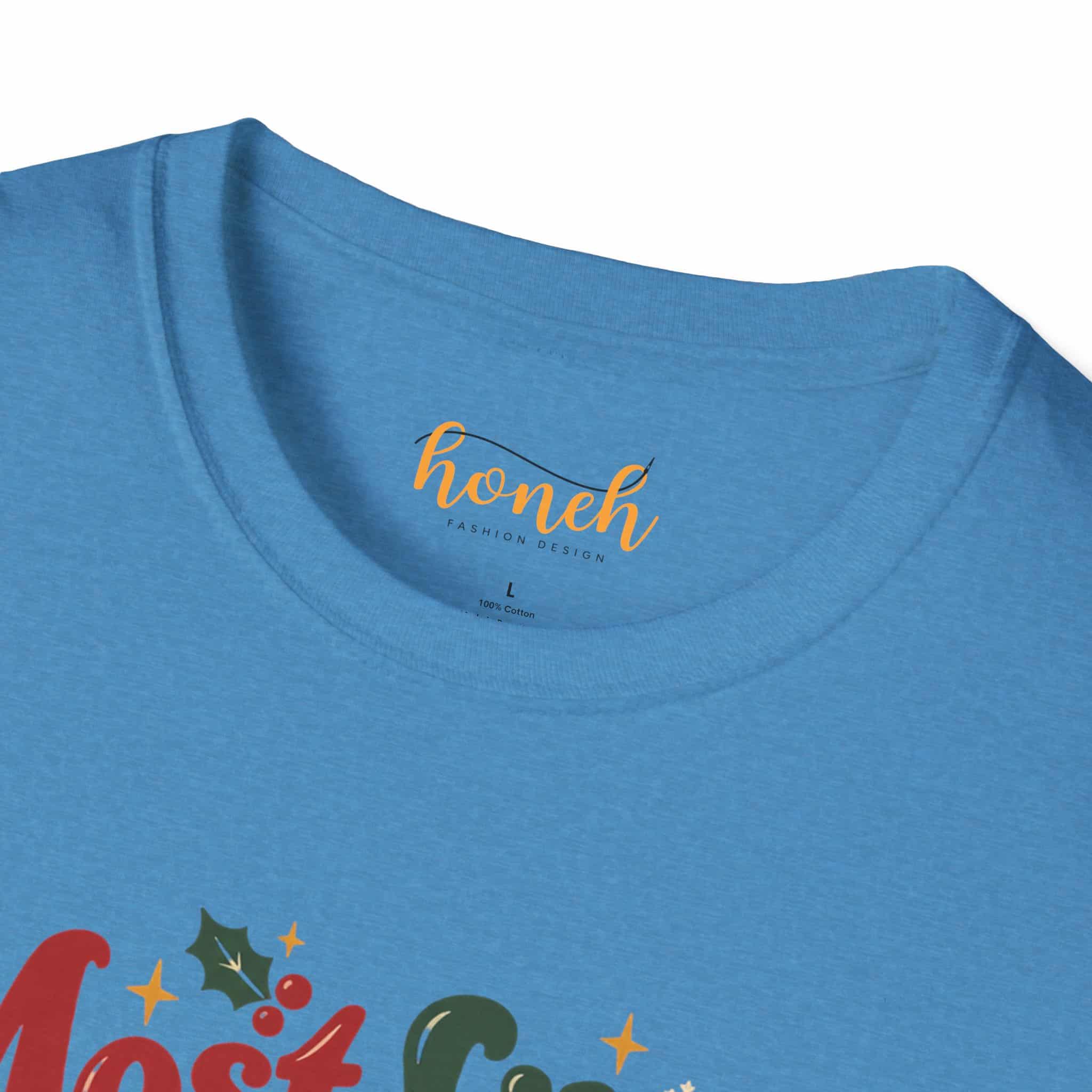Most Likely To Nap Through Christmas Unisex Softstyle T-Shirt | Funny Holiday Graphic Tee - Image 39